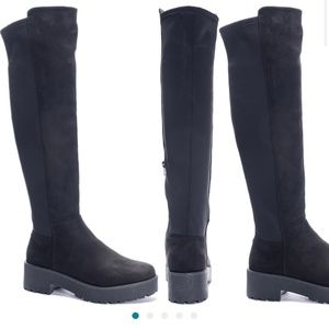 Over the knee boots - WIDE CALF